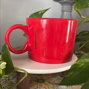 Classic Red Starbucks Mug